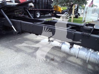 Kenworth T270 rollback chassis frame showing fuel tanks and undercarriage components.