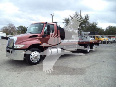 2020 International MV rollback truck in a used inventory lot with VIN 3HAEUMML7LL373951 and stock T73951.