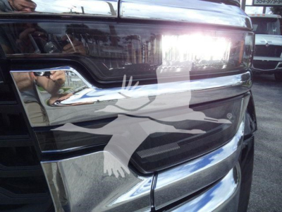 Ram 4500 Big Horn front bumper showing chrome grille and headlight with reflection; stock number BIGHORN4500NGS visible in listing context.