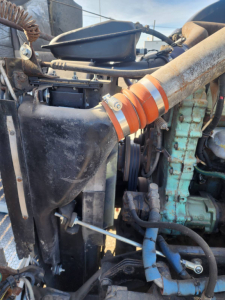 New radiator with steal antifreeze tank
