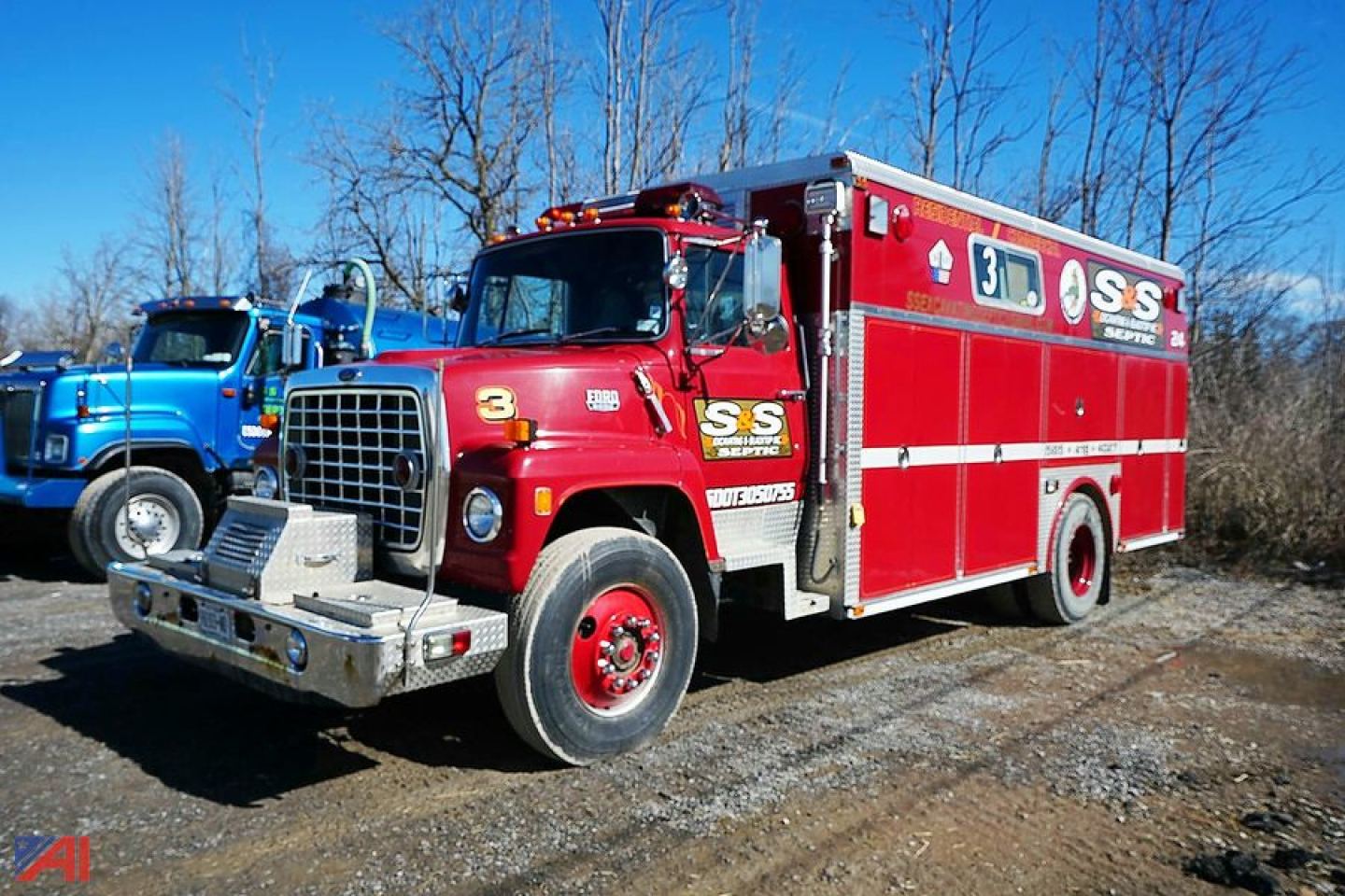 SOLD - 1985 Ford Saulsbury Rescue Transport Vehicle Other Truck for ...