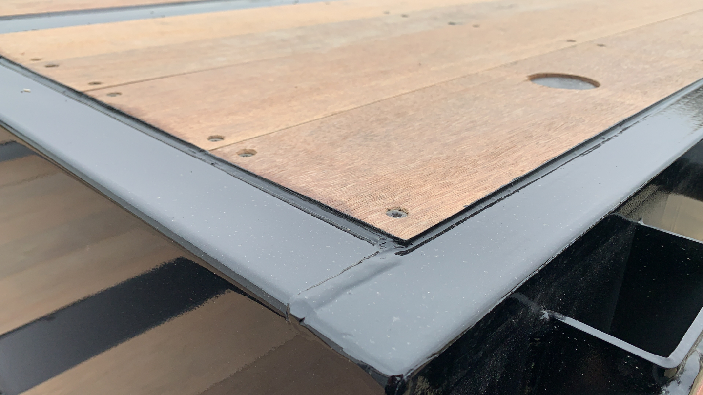 APITONG FLOOR, SEALED GAPS ALL AROUND