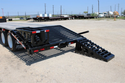 SLIDING RAMPS TO LOAD NARROW TRACKED EQUIPMENT LIKE SKID STEER, MINI EXCAVATORS AND SMALL TRACTORS