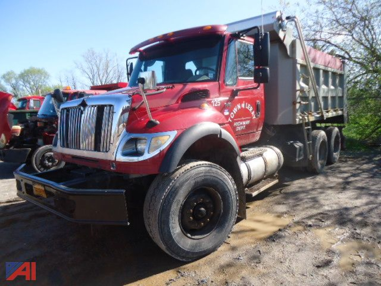 2016 International 7600 All Season Dump and Plow Truck Dump Truck for ...