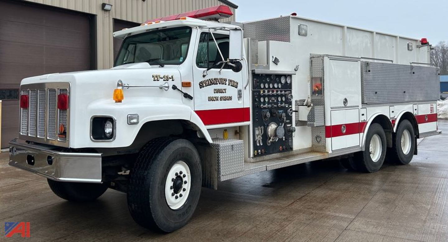 1996 International 2674 Engine Fire Truck for Sale in Union Springs, NY ...