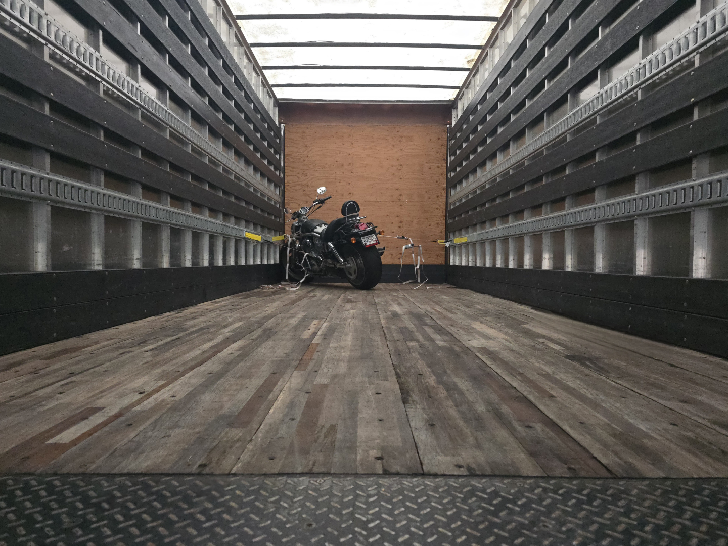 Motorcycle not included