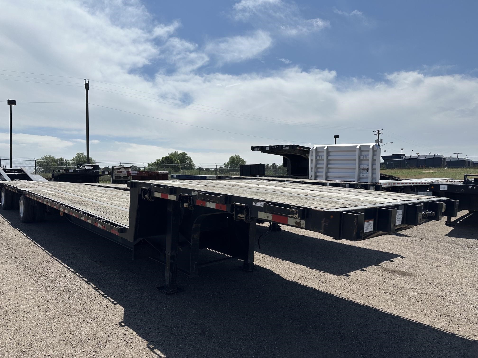 2017 Great Dane Spread Air Steel Drop Deck, Wood Deck