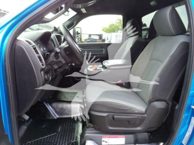 Ram 5500 SLT interior front seats and dashboard view.