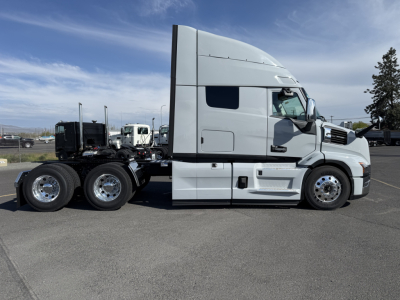 2027 Mack AN64T64 conventional sleeper truck side view showing cab, wheels, and chassis with sleepered rear axle configuration.
