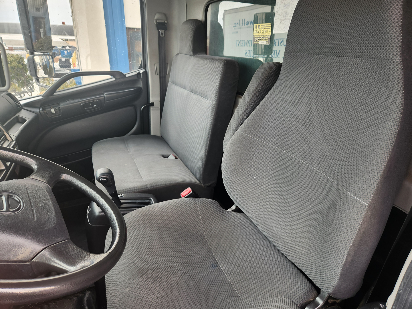 Fabric seats