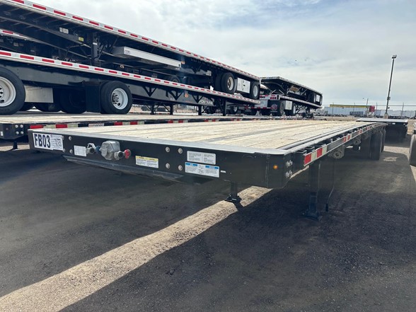 2019 Manac Spread Air Steel Flatbed