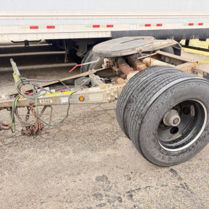 Trailer Converter Dolly, Spring Suspension, 20,000lb GVWR, Air Brakes, Pintle Hitch, The fifth wheel (without excessive wear,