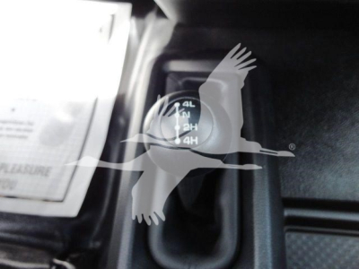 Ram 4500 SLT winch option lever in vehicle interior with 4L/2H/4H selector markings visible