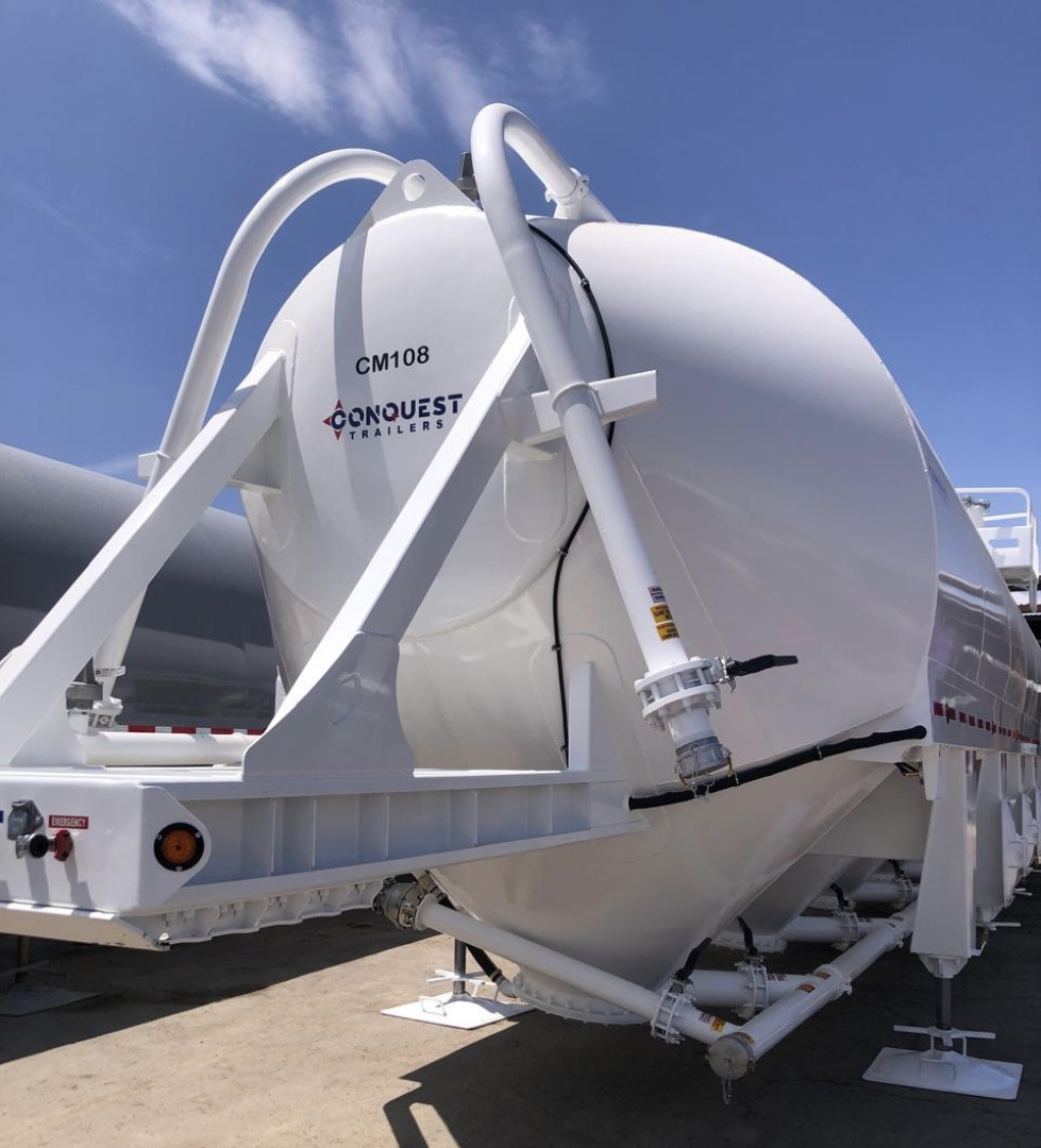 PORTABLE CEMENT SILO TRAILER