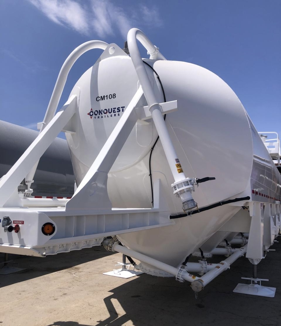 PORTABLE CEMENT SILO TRAILER