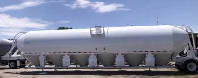 PORTABLE CEMENT SILO TRAILER