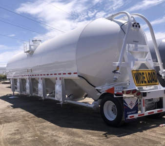 PORTABLE CEMENT SILO TRAILER