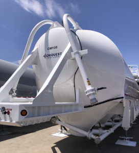 PORTABLE CEMENT SILO TRAILER