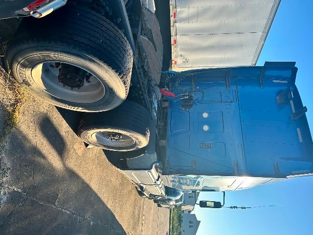 2017 International Prostar truck side view showing cab and dual rear wheels.