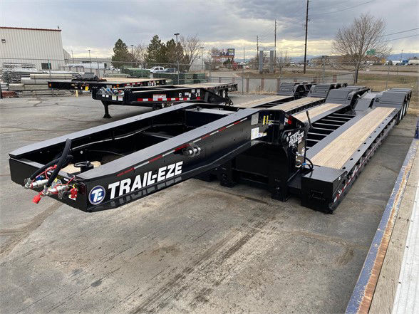 2024 Trail-Eze TE110DG 55 TON LOWBOY, 26' WELL, AIR LIFT THIRD AX