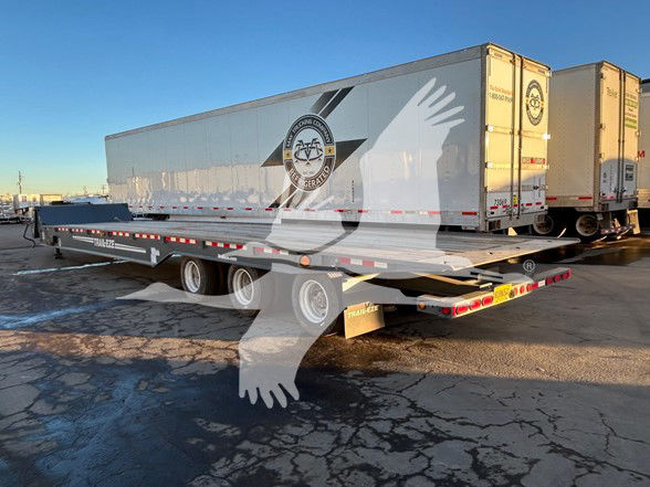 2024 Trail-Eze LATE MODEL TE801 50 TON SLIDE AXLE, TRI AXLE, REMO
