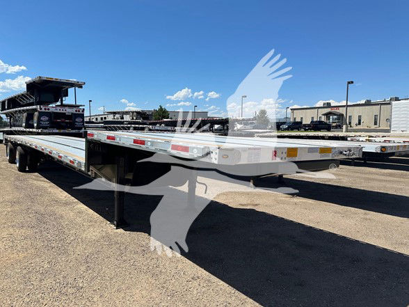 2025 Utility LIKE NEW USED 53' CAL LEGAL COMBO DROP DECK, SPREA