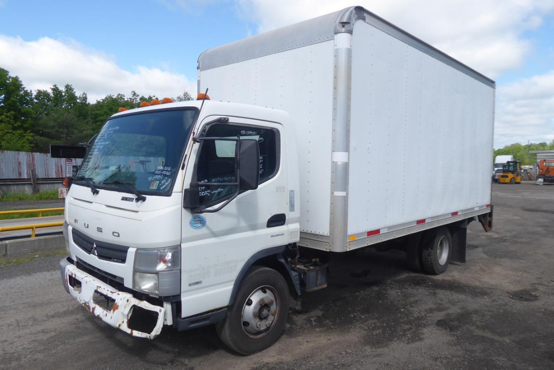 2012-mitsubishi-fuso-fe160-canter-box-van-truck #1474356