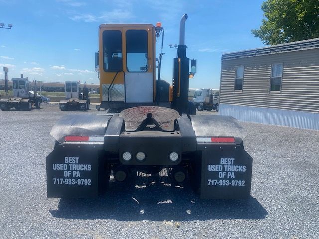 2017 Ottawa T2 rear view showing chassis and mud flaps with contact text 'BEST USED TRUCKS OF PA 717-933-9792'