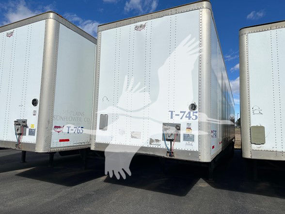 2017 Wabash 53' AIR RIDE DRY VAN, REAR SWING DOORS, ALUMINUM R