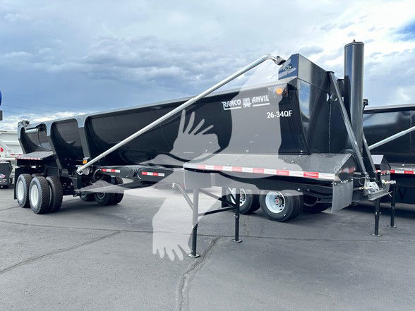 2025 Ranco 34' QUARTER FRAME ROCK END DUMP, HIGH LIFT GATE, S