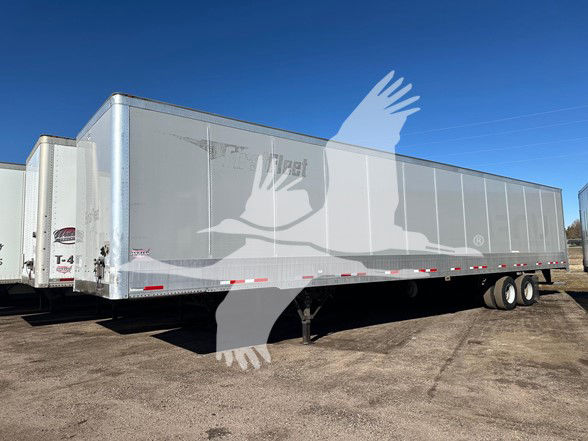 2014 Wabash 53' TALL BOTTOM RAIL PLATE WALL DRY VAN, ROLL DOOR
