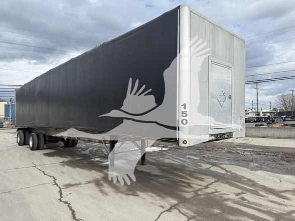 2019 MAC TRAILER MFG 48' ALUMINUM FLAT W/ CONESTOGA