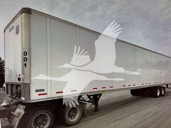 2022 Fruehauf 53' AIR RIDE DRY VAN, SWING DOORS, ALUMINUM ROOF