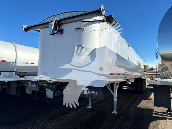 2020 Travis 35' FRAMELESS ALUMINUM END DUMP, AIR RIDE, FRONT L