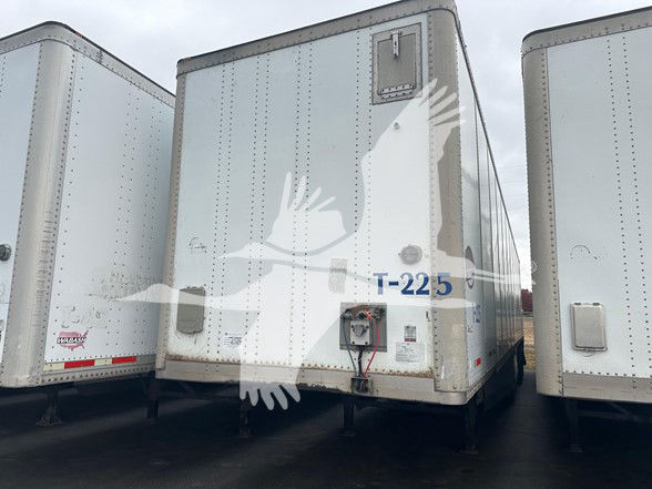 2006 Wabash 53' AIR RIDE DRY VAN W SWING DOORS, PLATE WALLS,