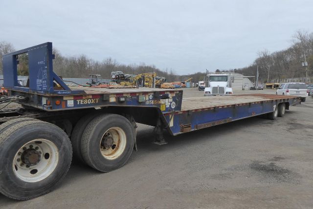 2013 Trail-Eze TE80XT Drop Deck Trailer #