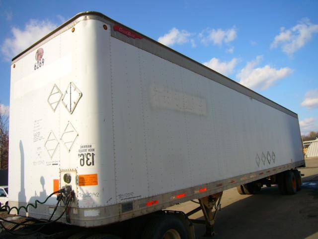 1995 Great Dane 7311TA Van Trailer #